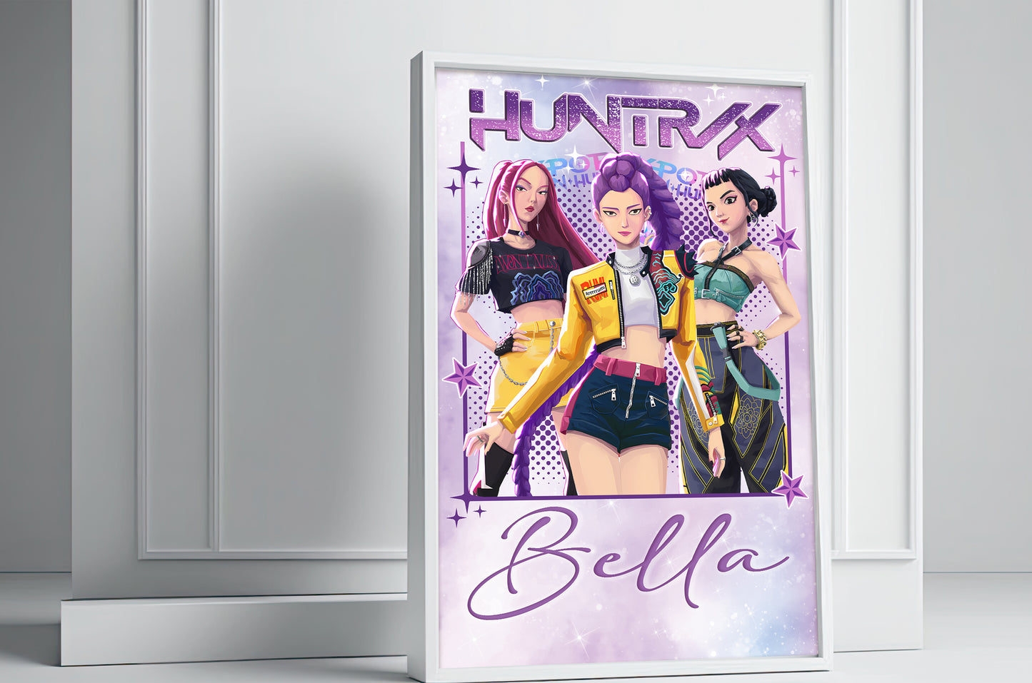 Kpop Custom Name Print