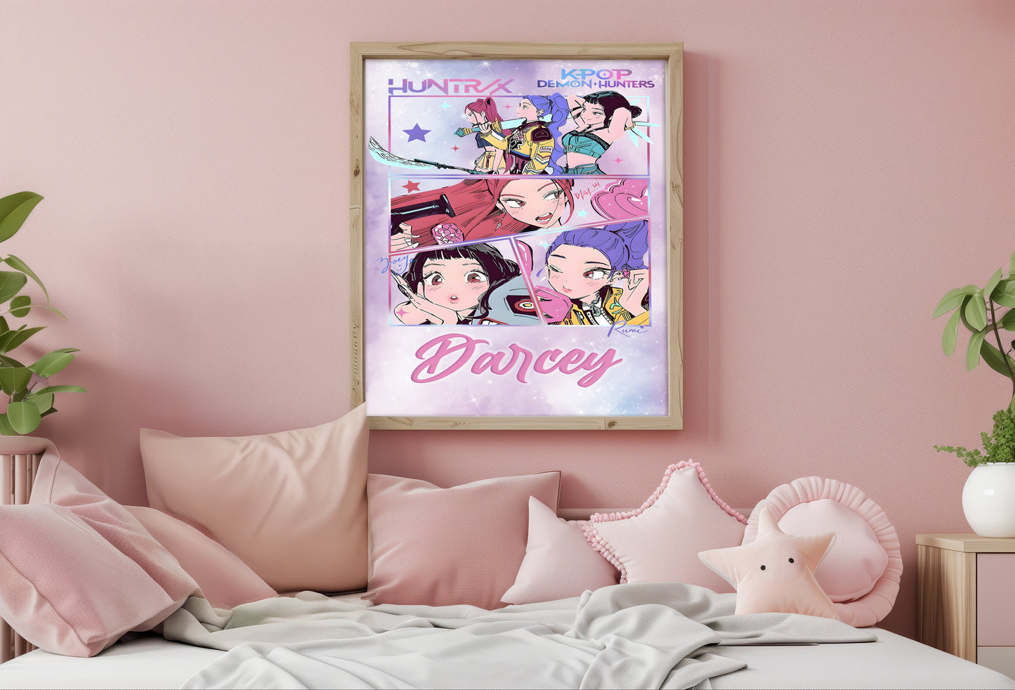 Kpop Custom Name Print