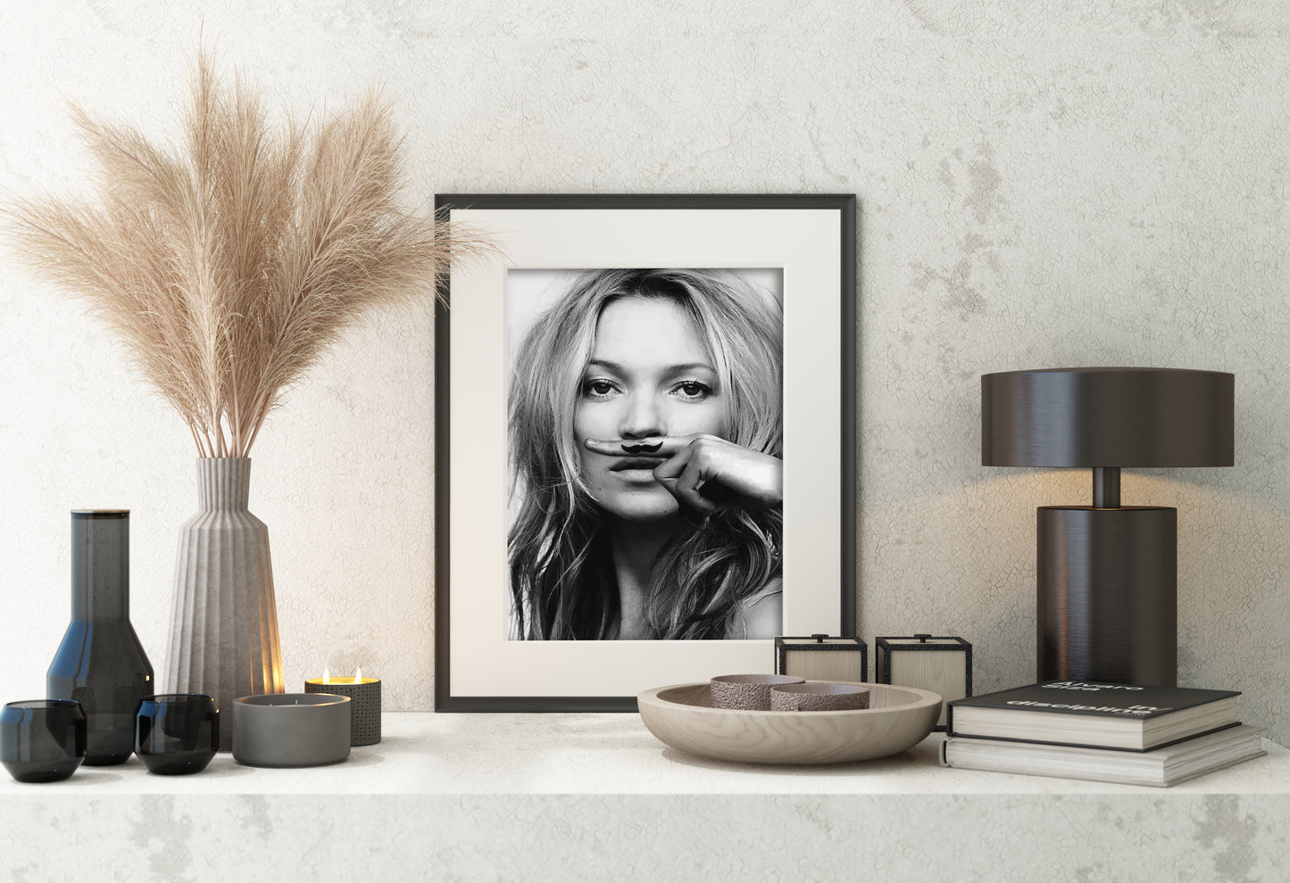 Kate Moss Life Is A Joke Print