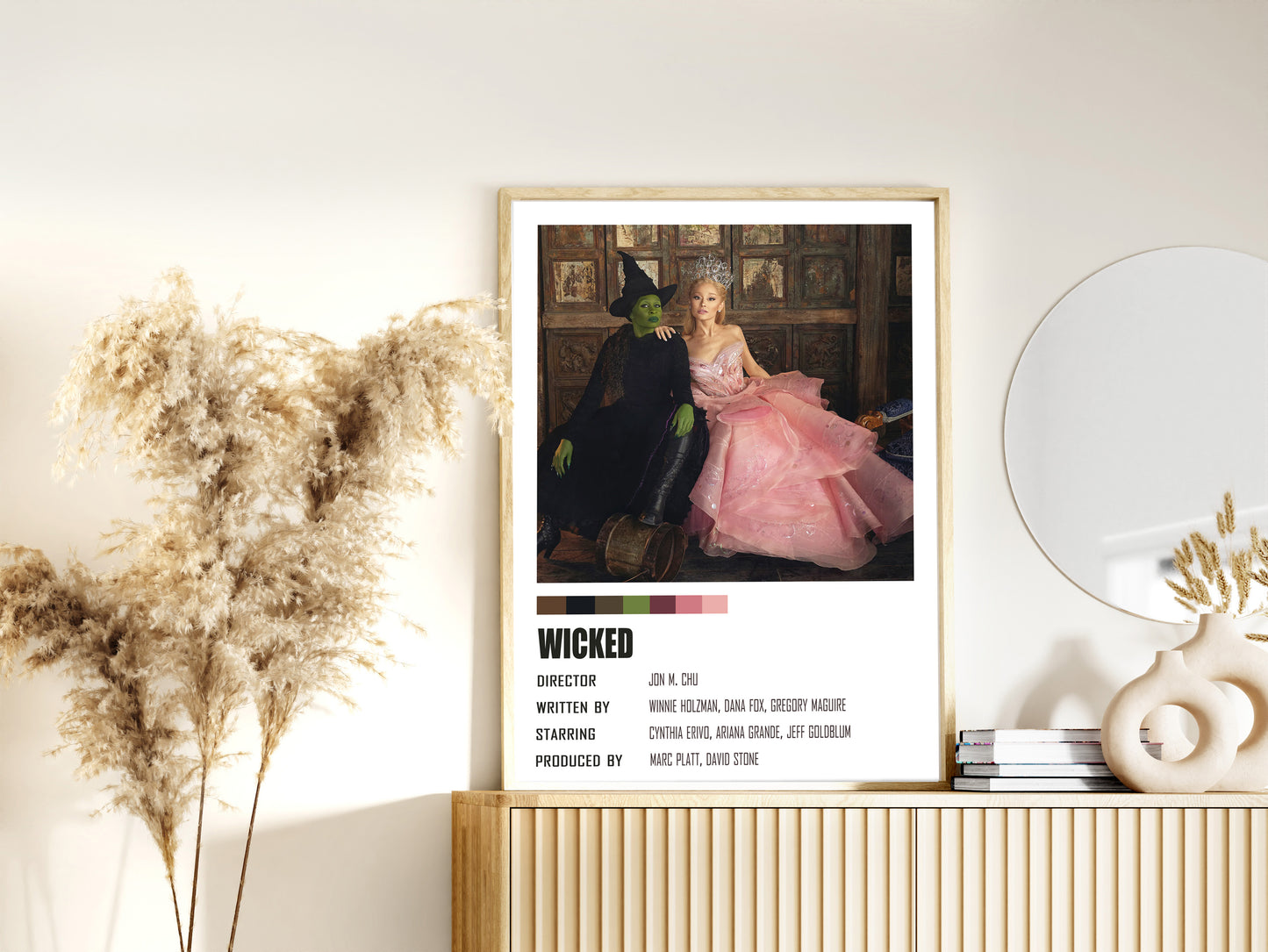 Elphaba and Glinda Poster