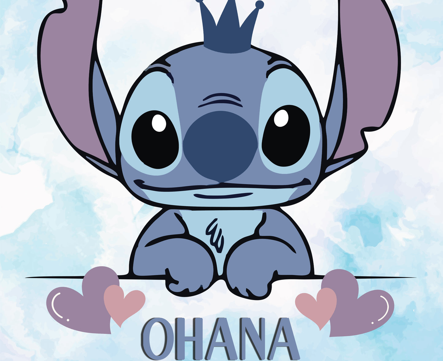 Stitch & Angel Set of 3 Name Prints