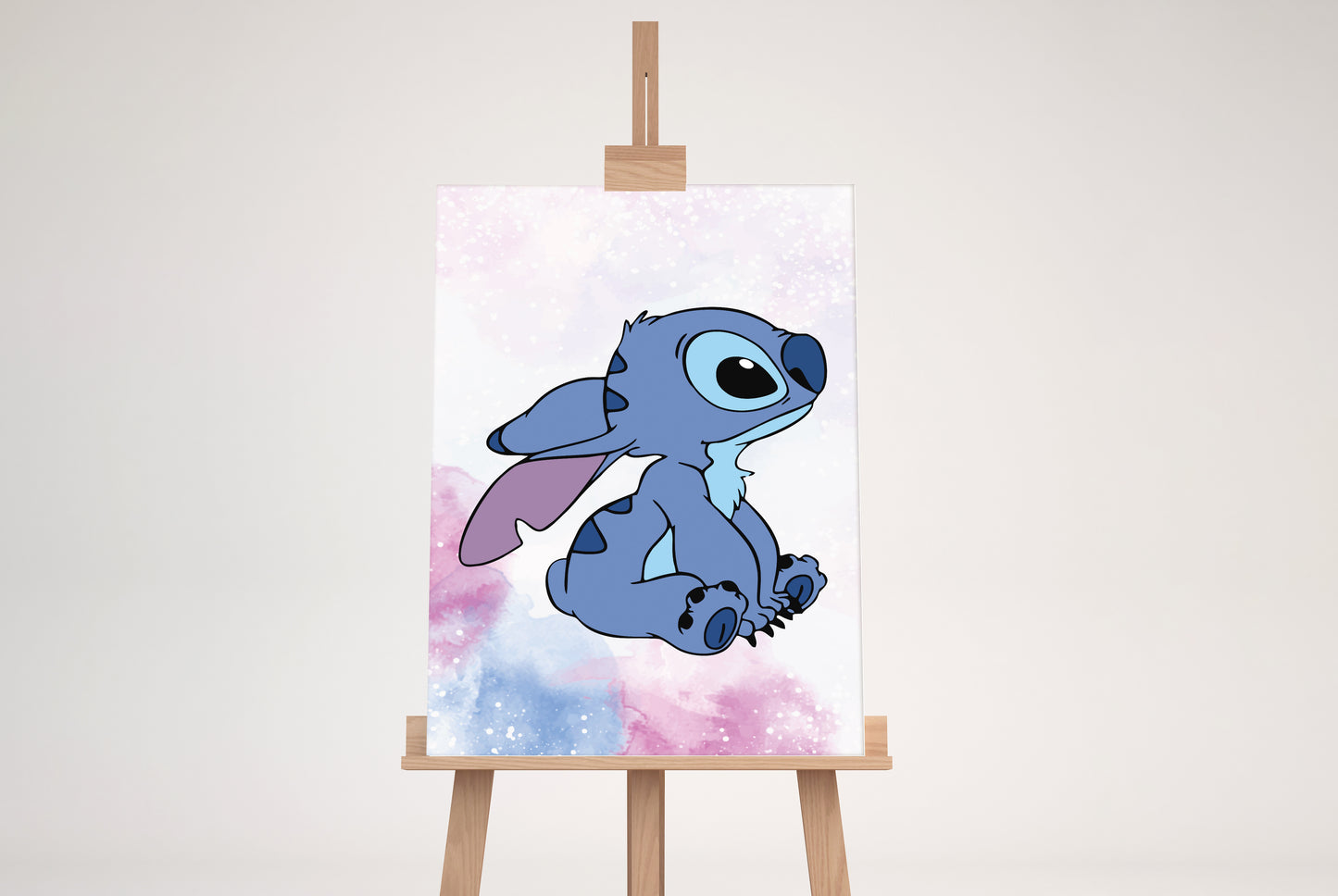 Watercolour Lilo & Stitch Personalised Prints