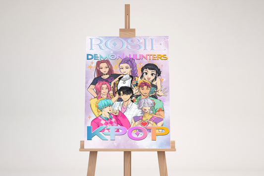 Kpop Custom Name Print