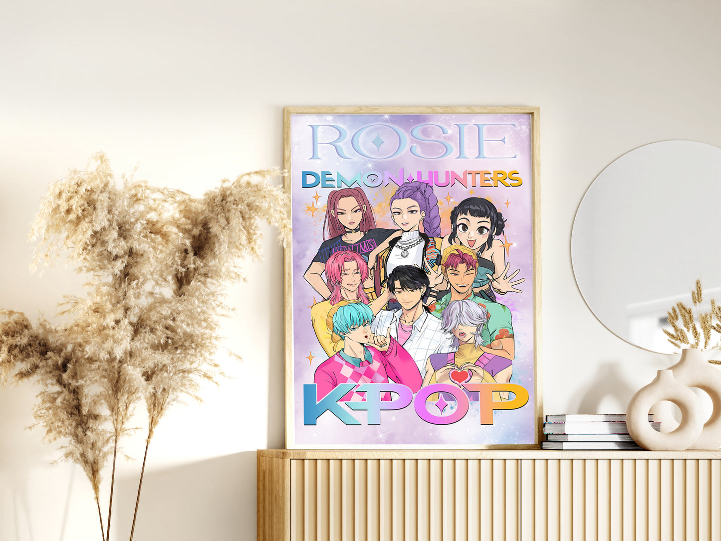 Kpop Custom Name Print