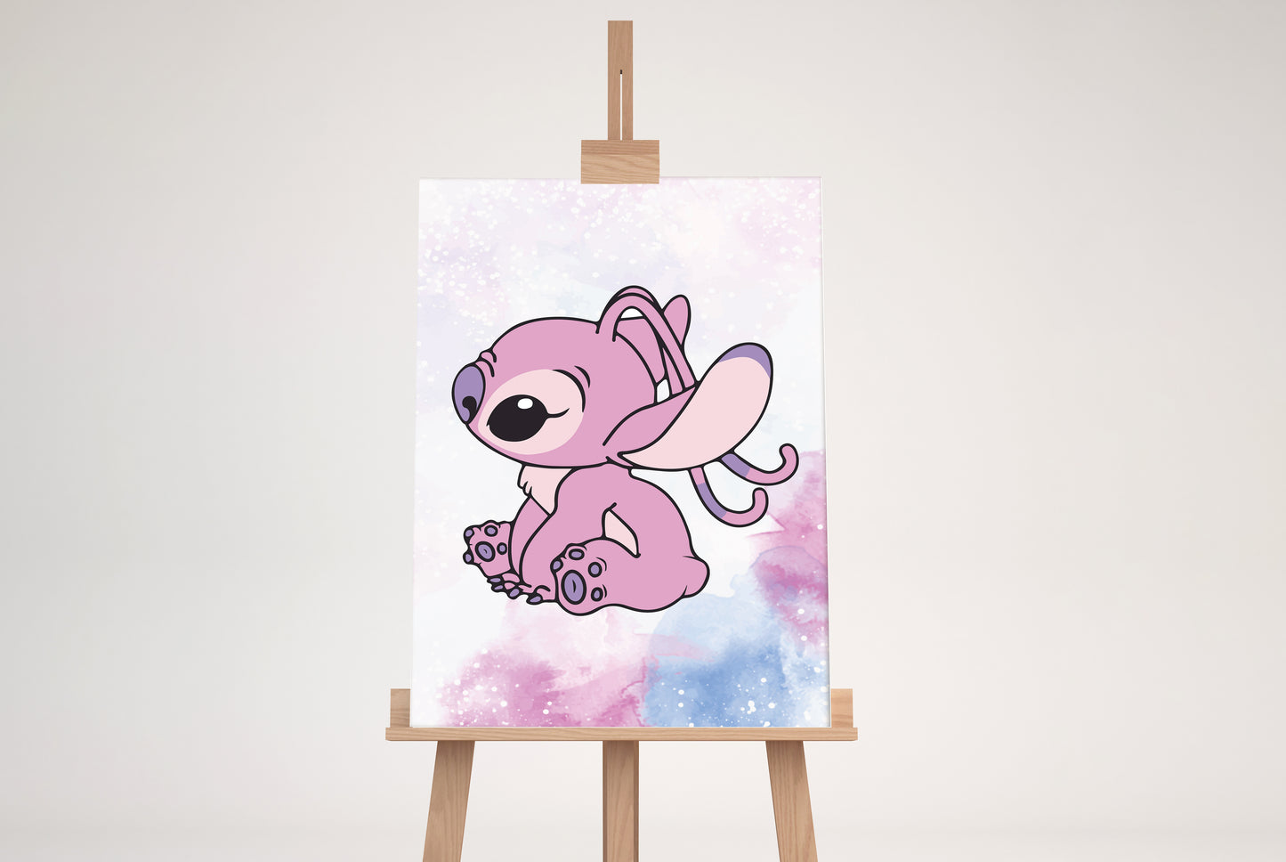 Watercolour Lilo & Stitch Personalised Prints