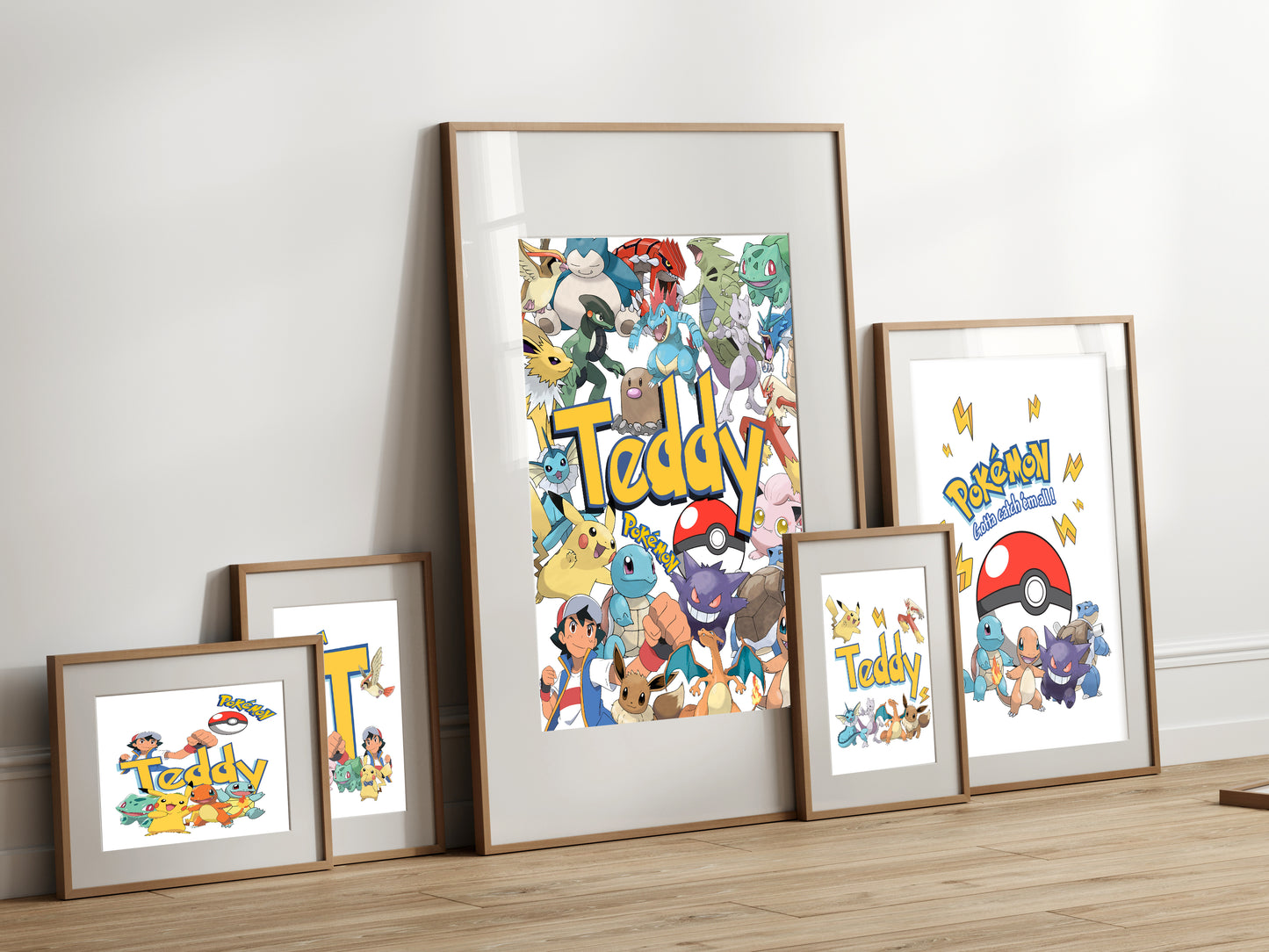 Pokemon Personalised Print