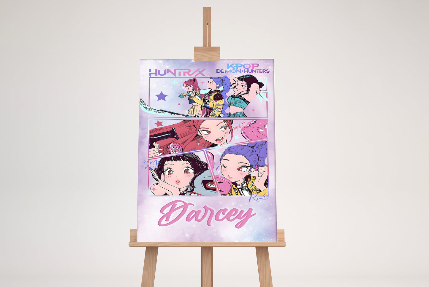 Kpop Custom Name Print