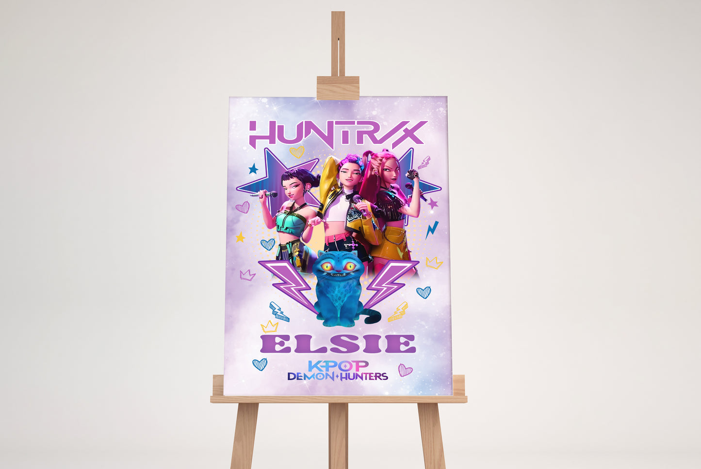 Kpop Custom Name Print