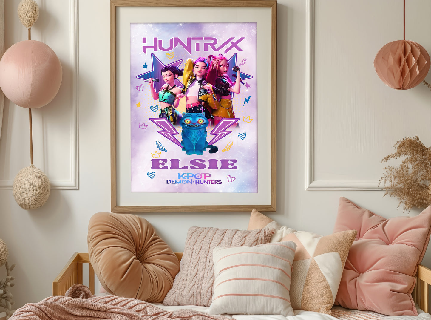 Kpop Custom Name Print