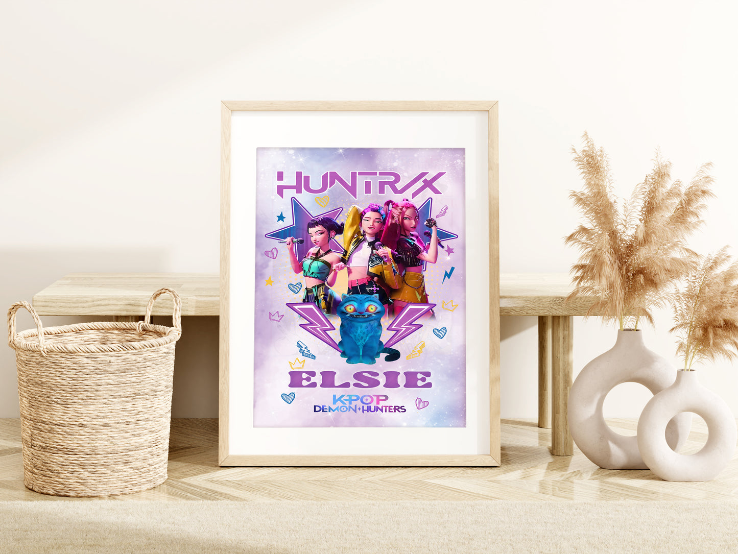 Kpop Custom Name Print