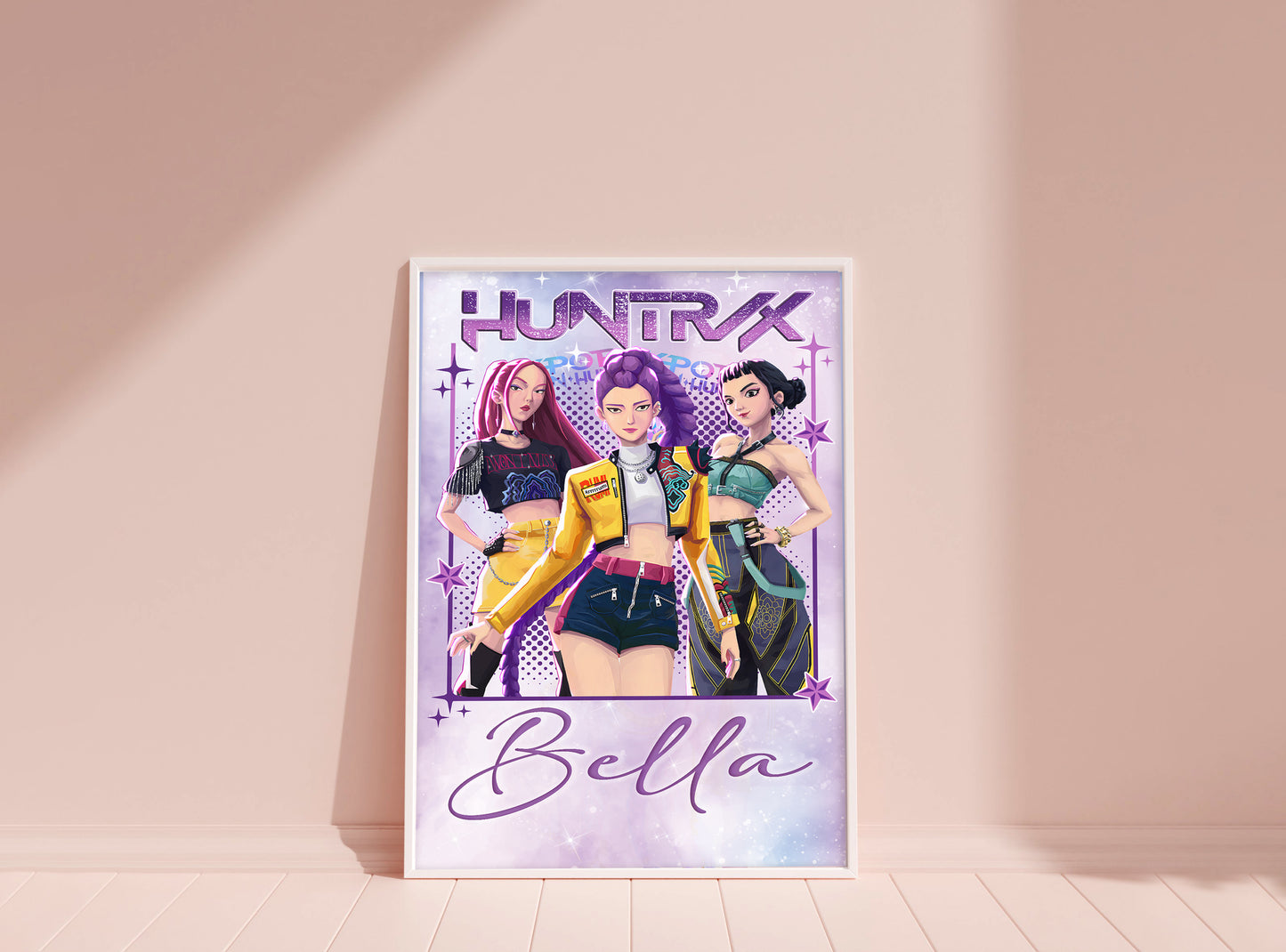 Kpop Custom Name Print