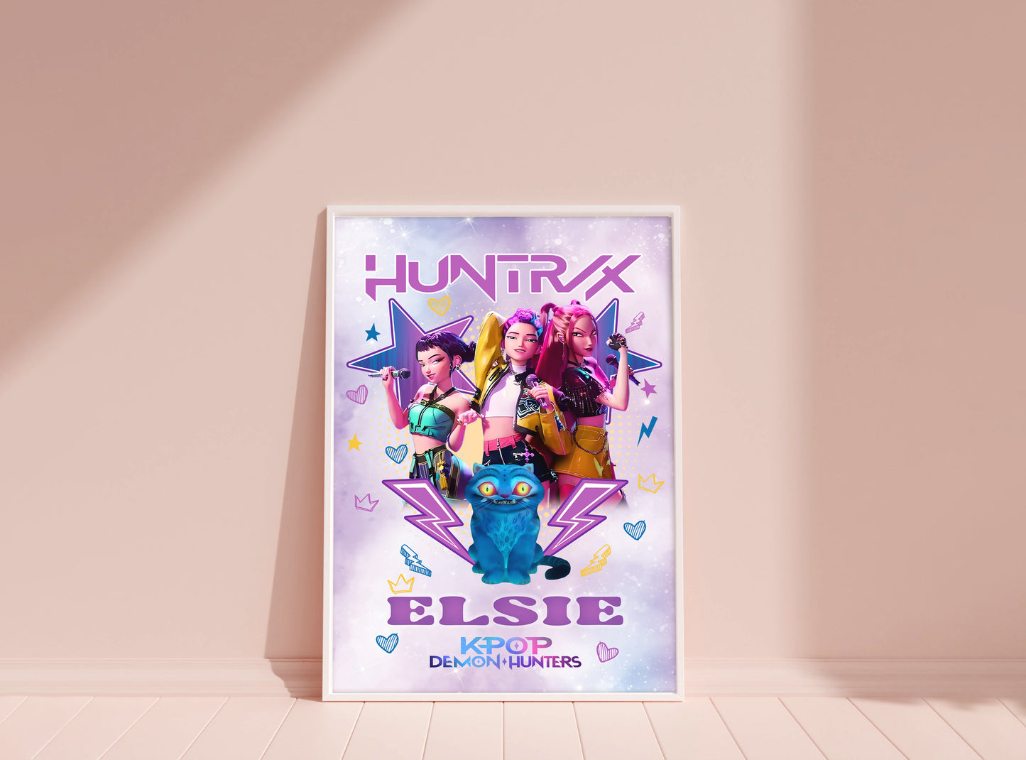 Kpop Custom Name Print