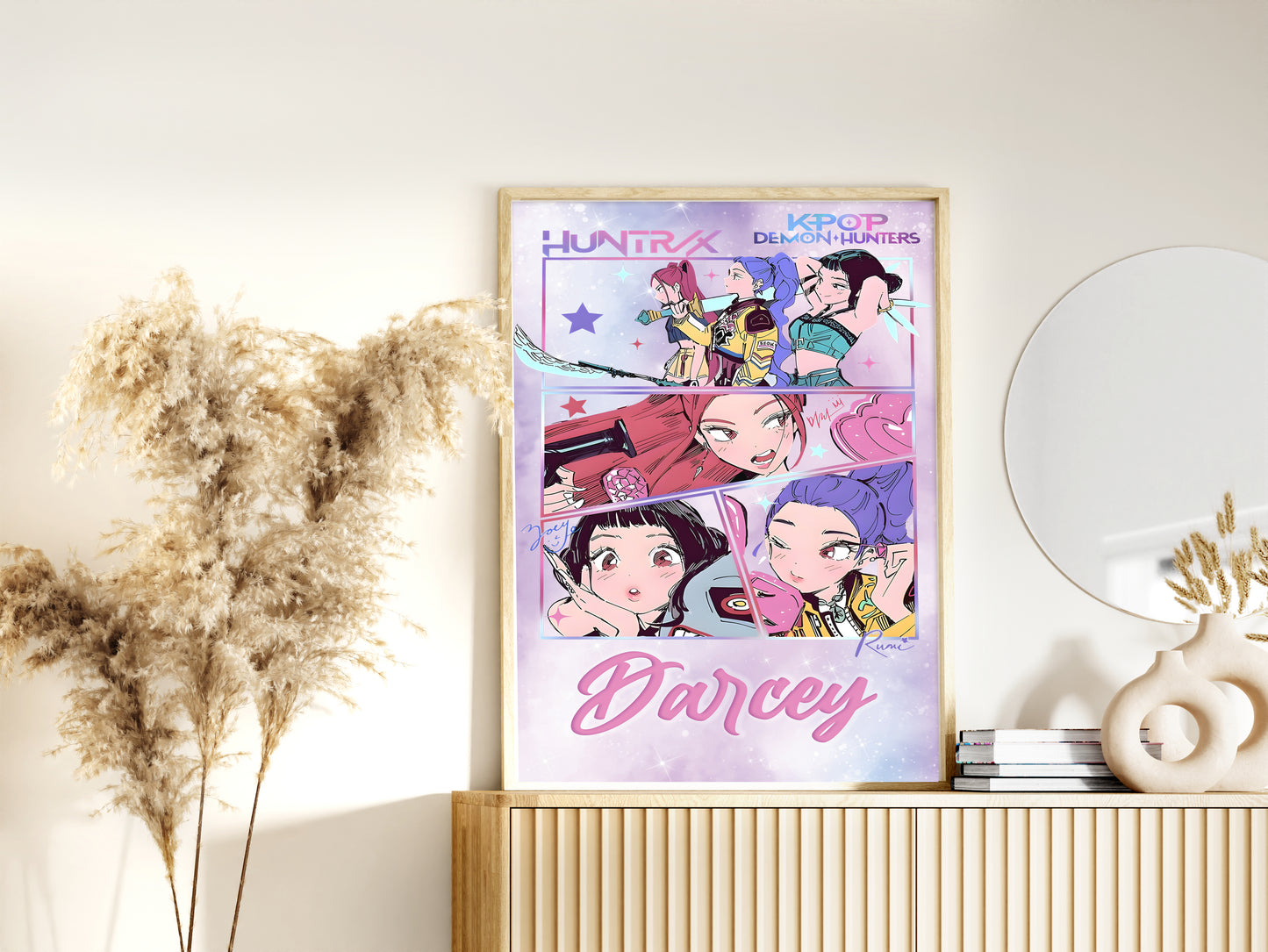 Kpop Custom Name Print