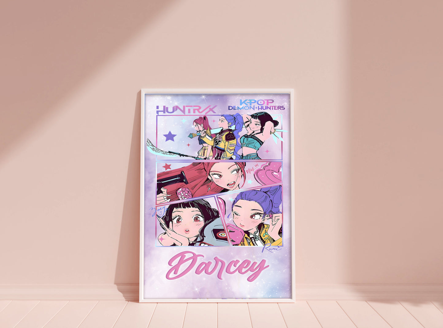 Kpop Custom Name Print