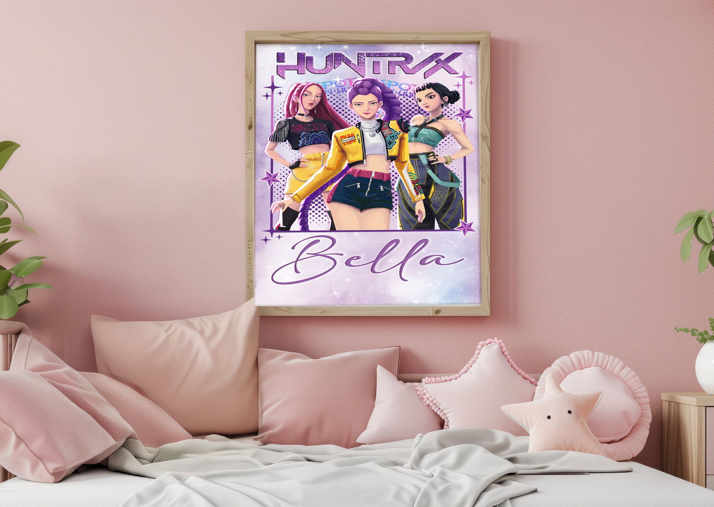 Kpop Custom Name Print