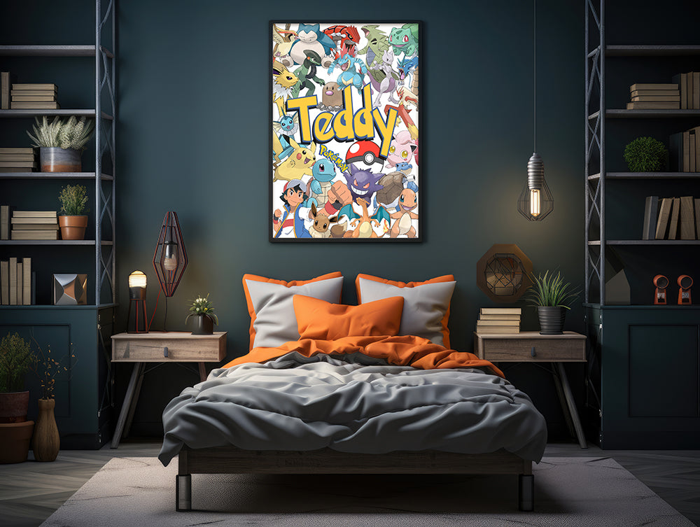 Pokemon Personalised Print