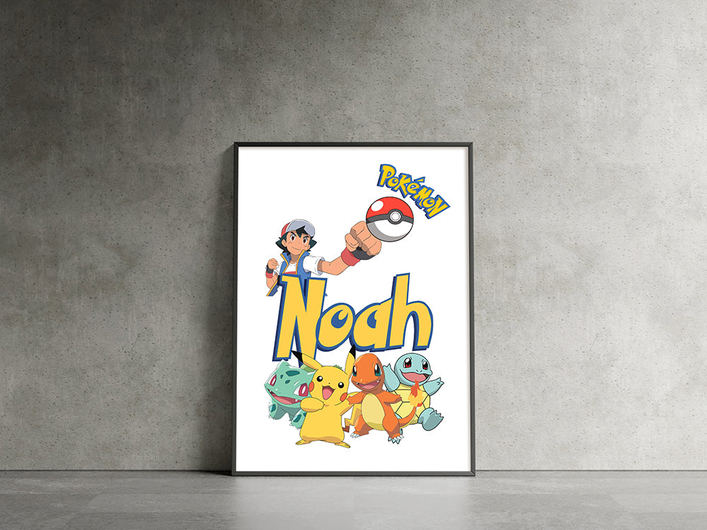 Pokemon Name Print