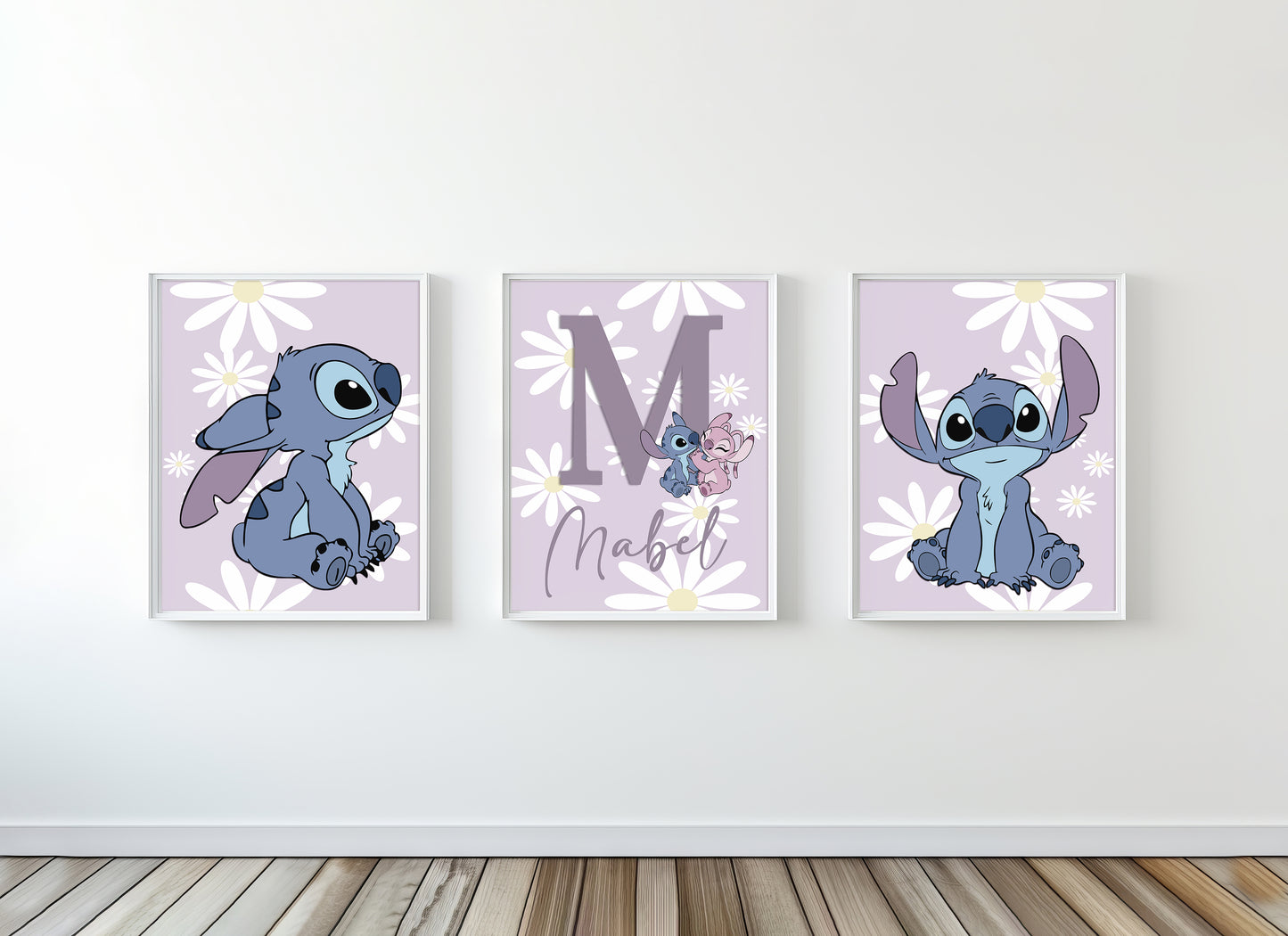 Daisy Lilo & Stitch Personalised Prints