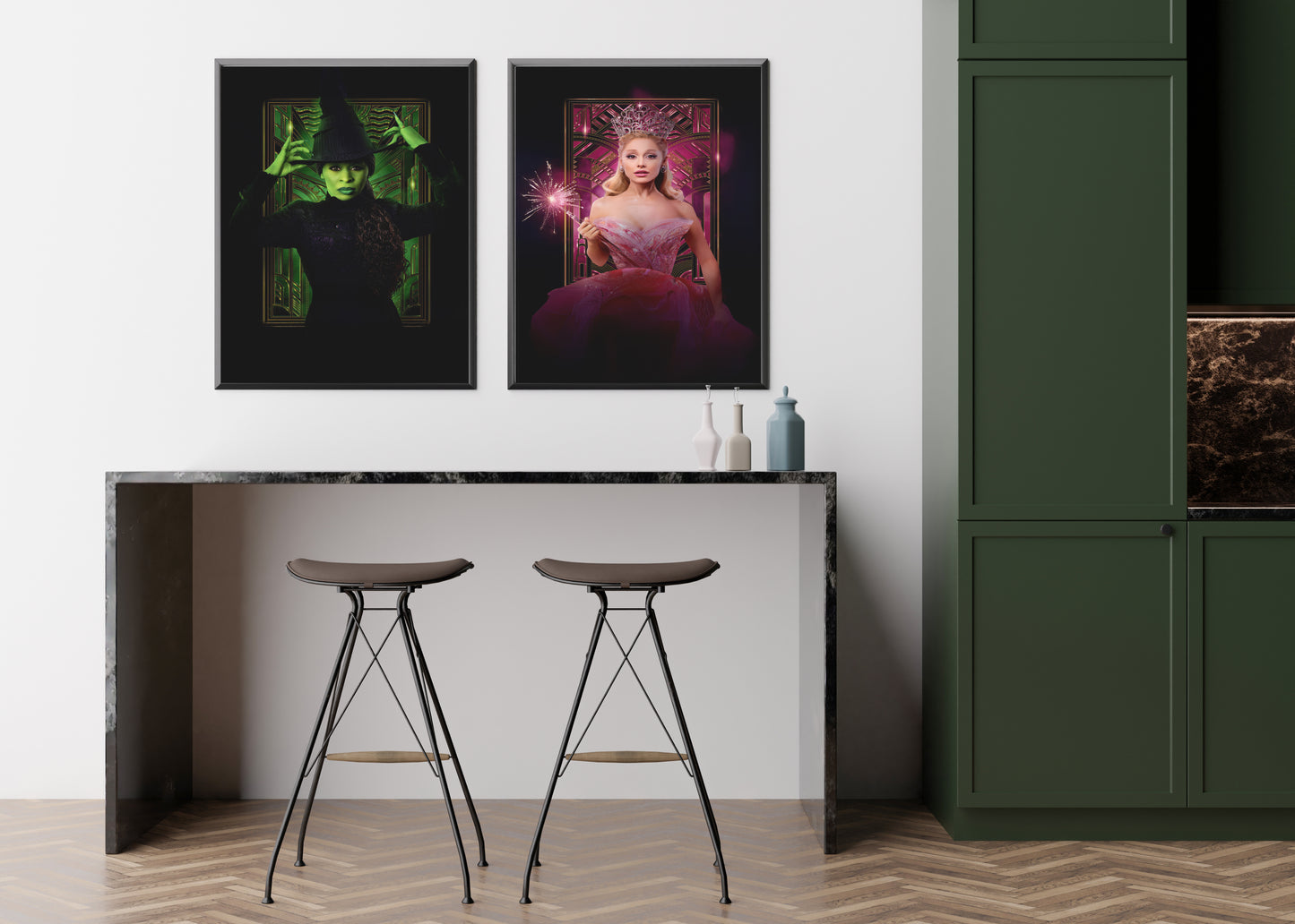 Pair Of Wicked For Good Movie Posters