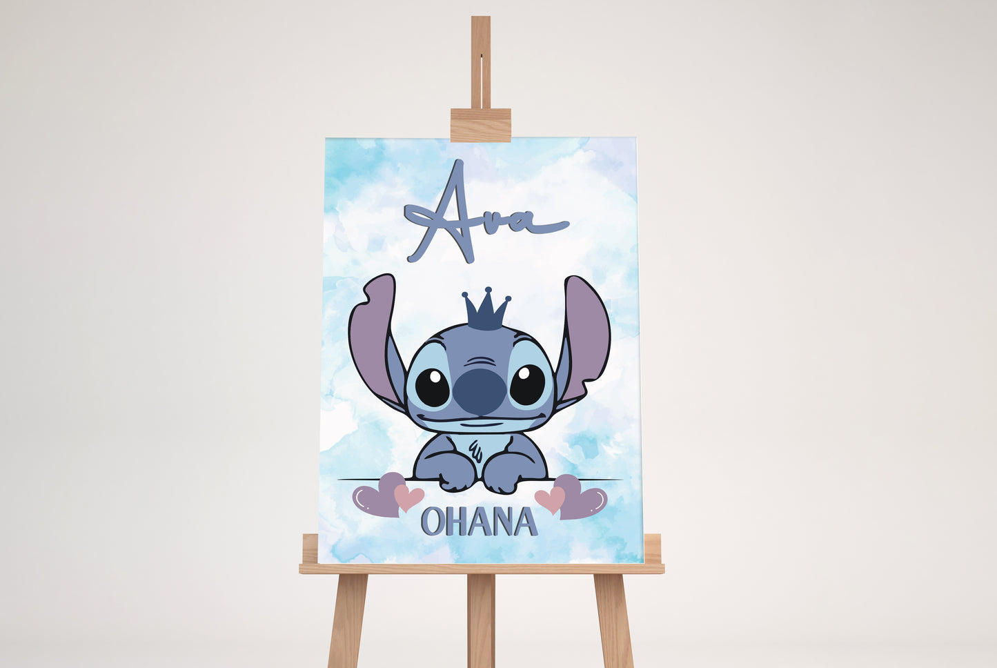Stitch & Angel Set of 3 Name Prints