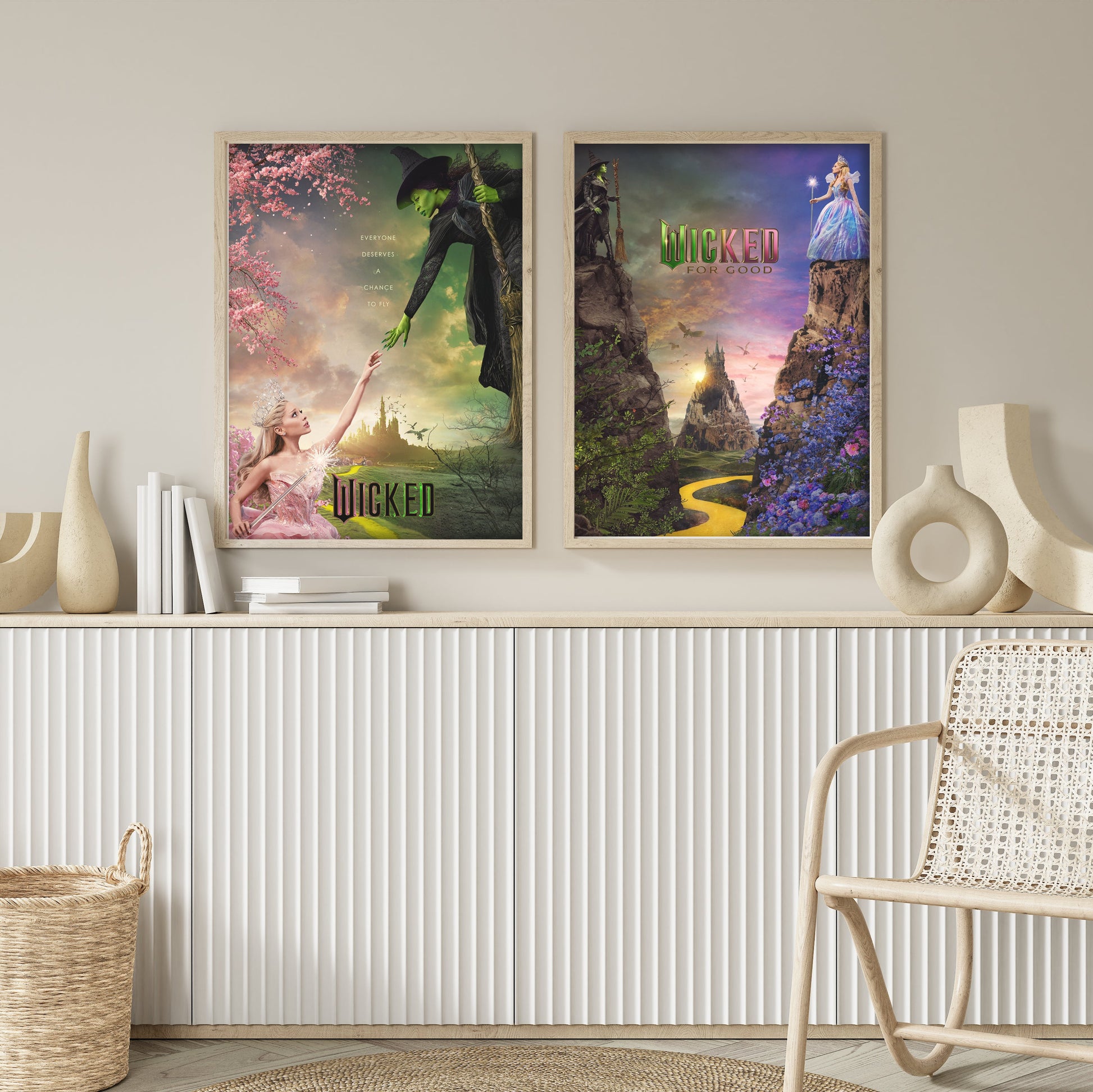 pair of wicked movie posters