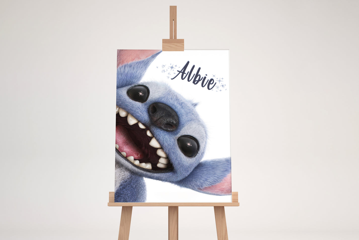 Stitch 2025 Movie Personalised Print