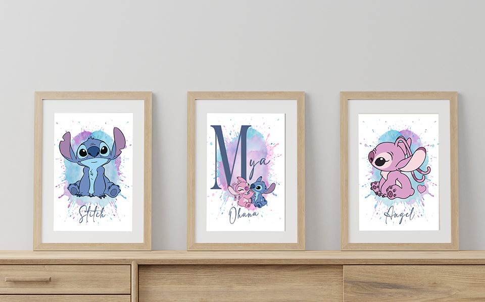 Lilo & Stitch Personalised Prints