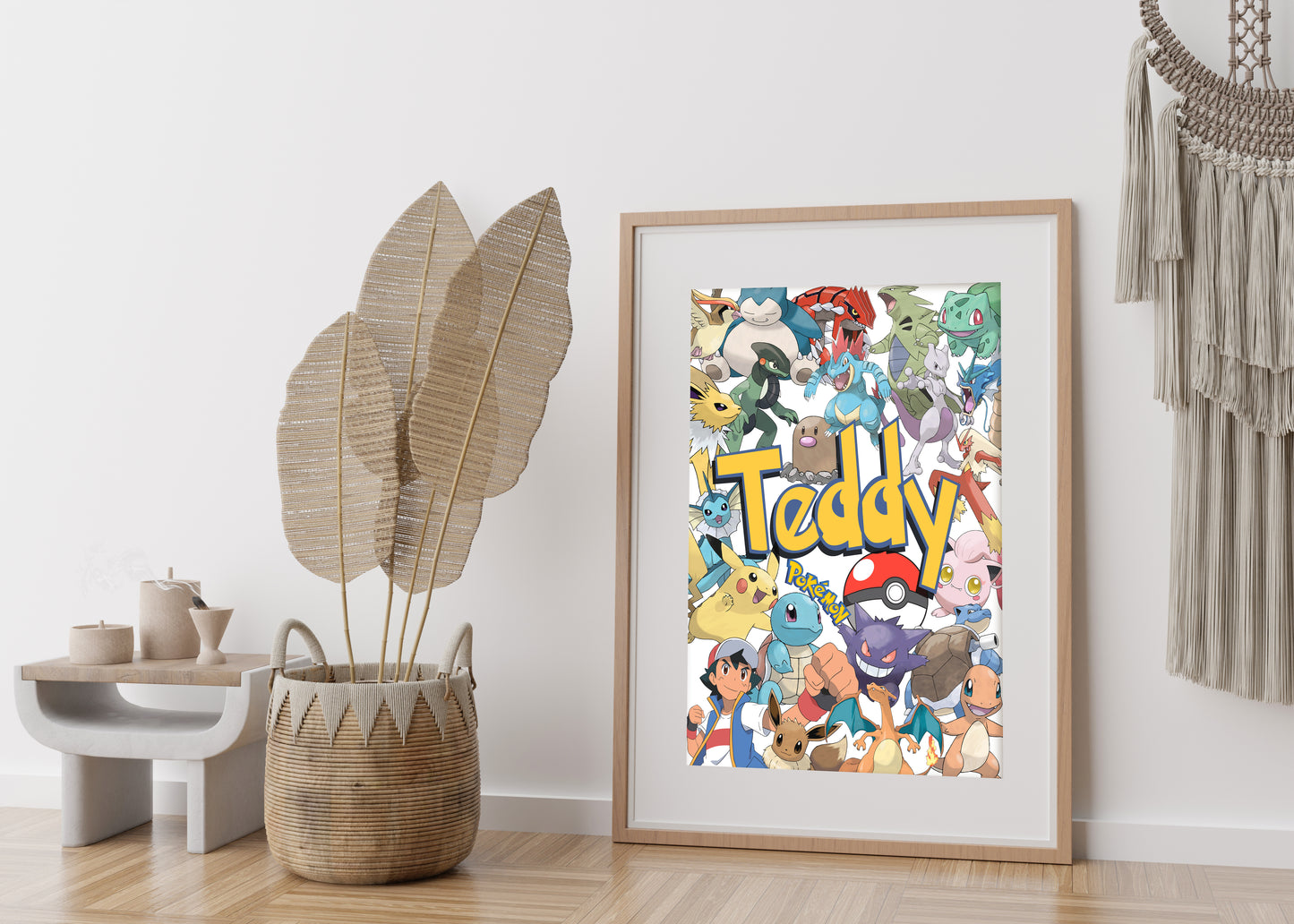 Pokemon Personalised Print
