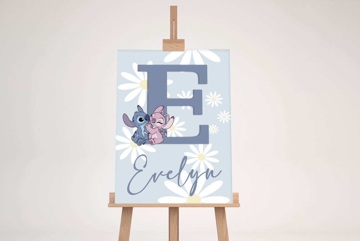 Daisy Lilo & Stitch Personalised Prints
