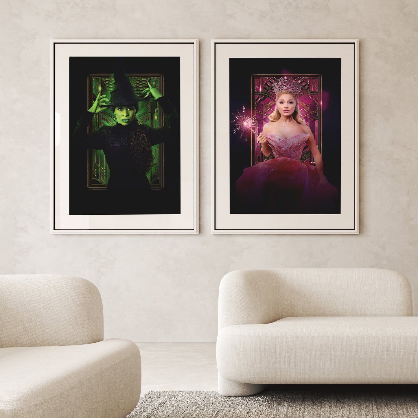 wicked pair of art prints