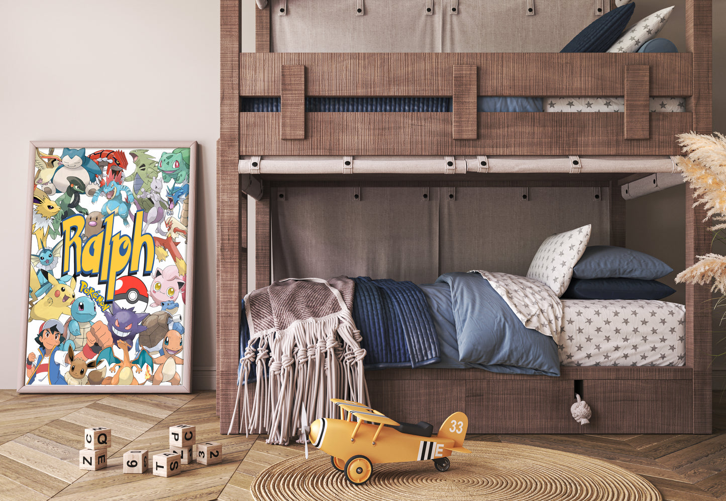 Pokemon Personalised Print