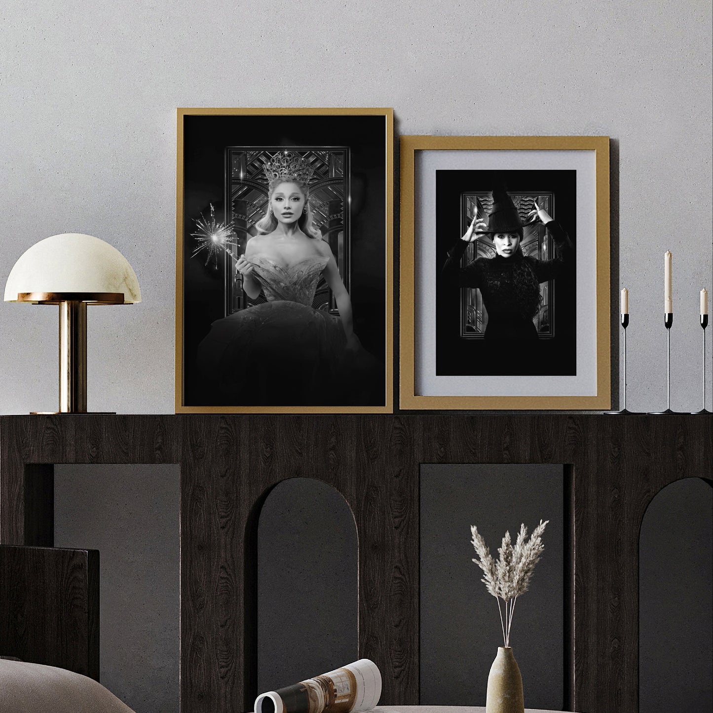 wicked black and white prints