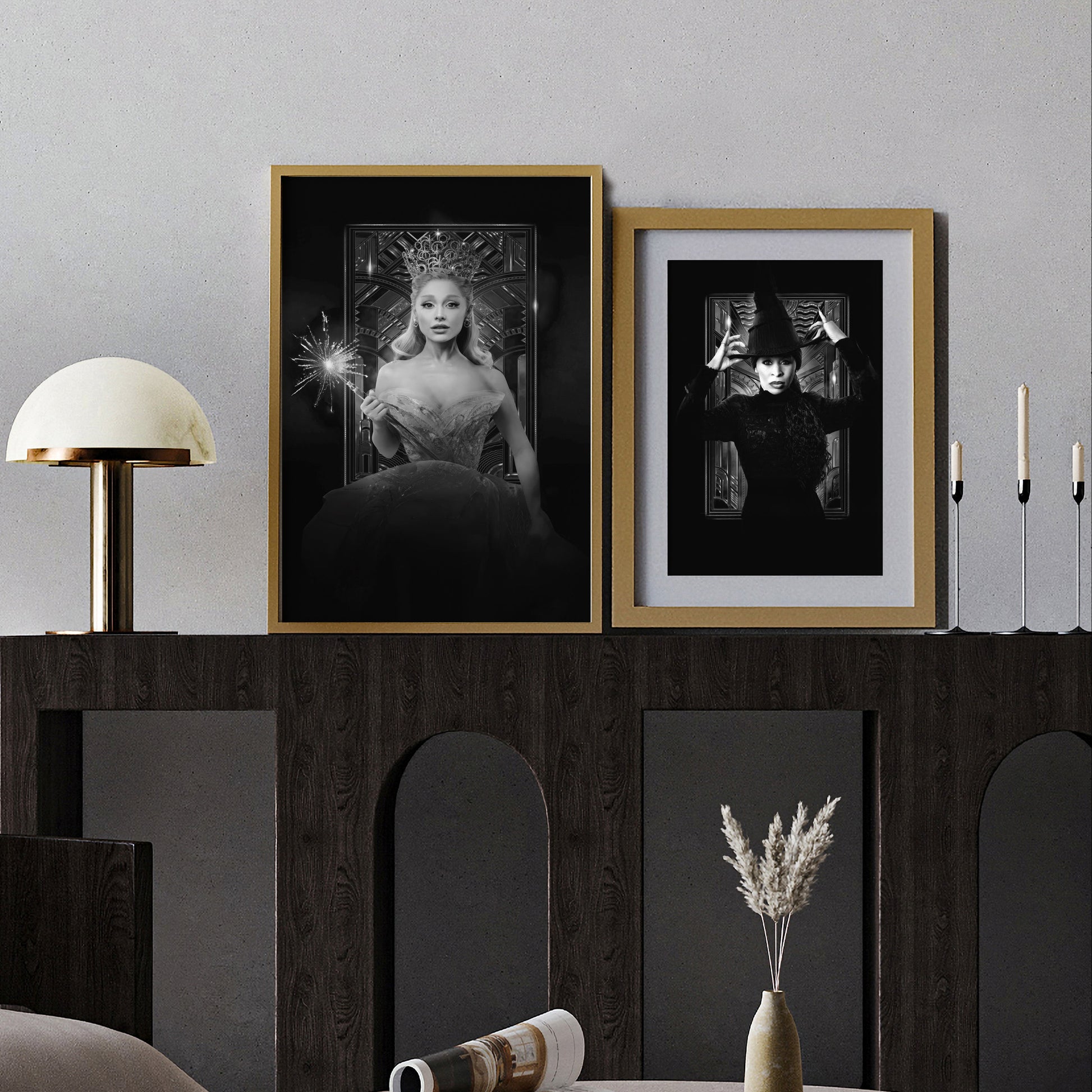 wicked black and white prints