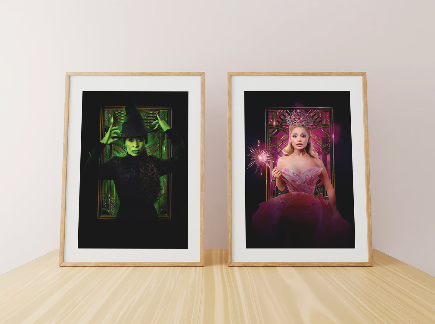 Pair Of Wicked For Good Movie Posters