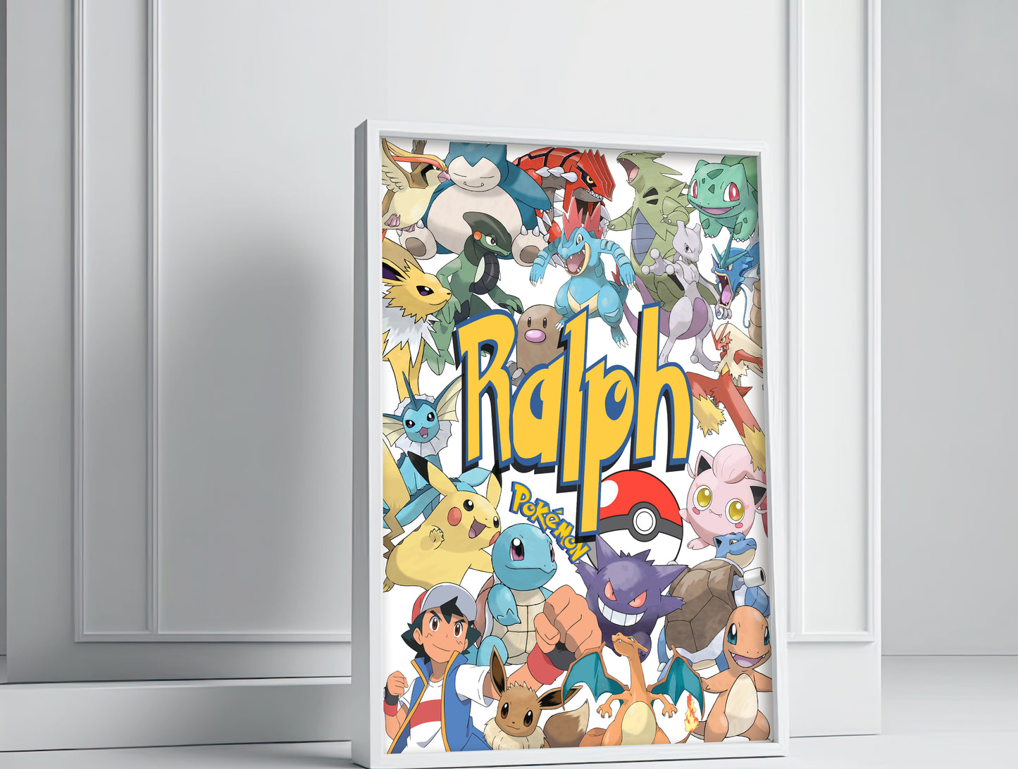 Pokemon Personalised Print