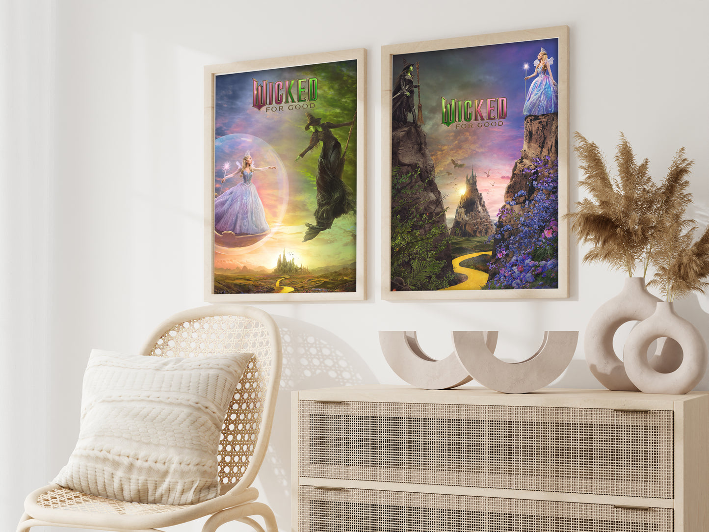 Pair Of Wicked For Good Movie Posters