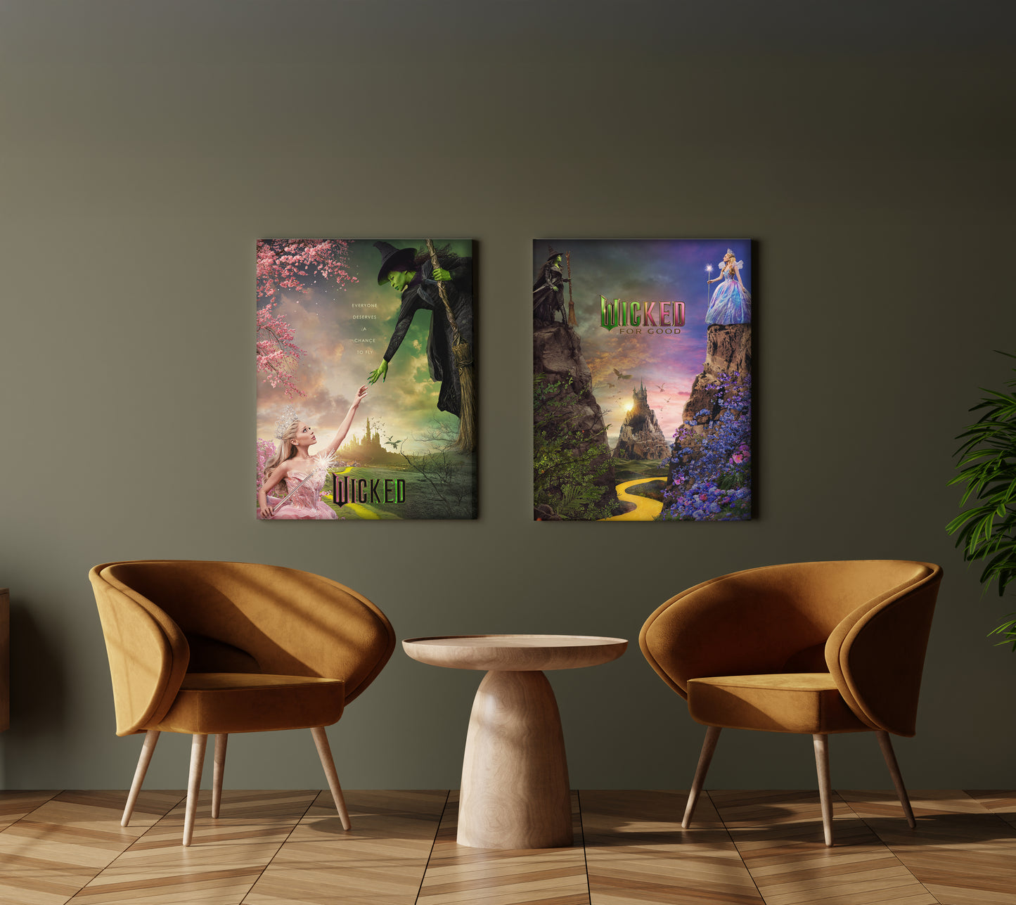 Pair Of Both Wicked Movie Posters