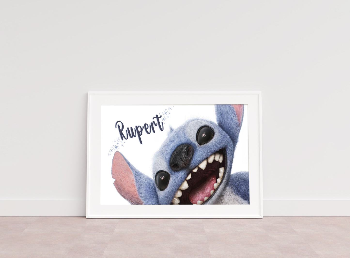 Stitch 2025 Movie Personalised Print