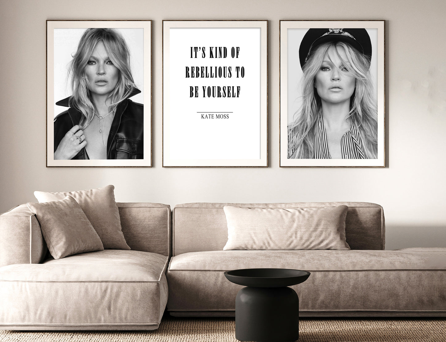 Kate Moss Quote Print