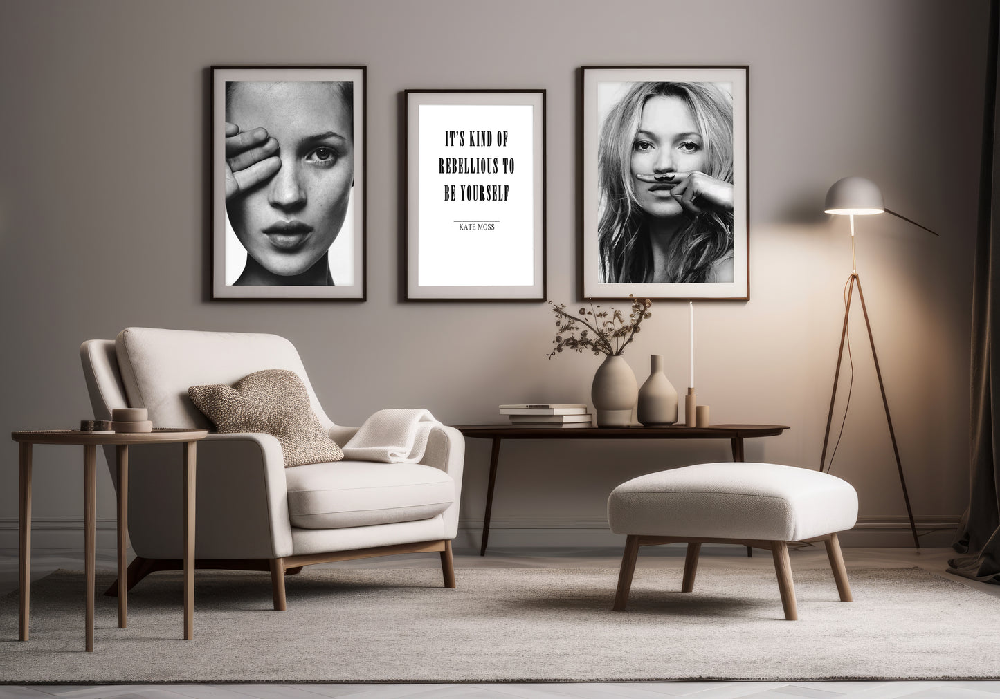 Kate Moss Quote Print