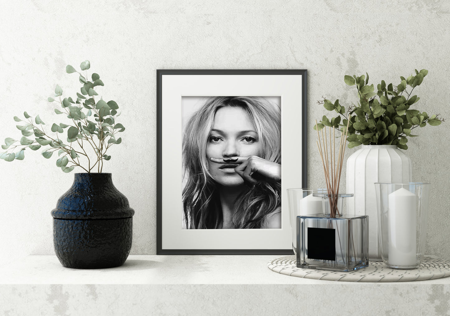 Kate Moss Life Is A Joke Print