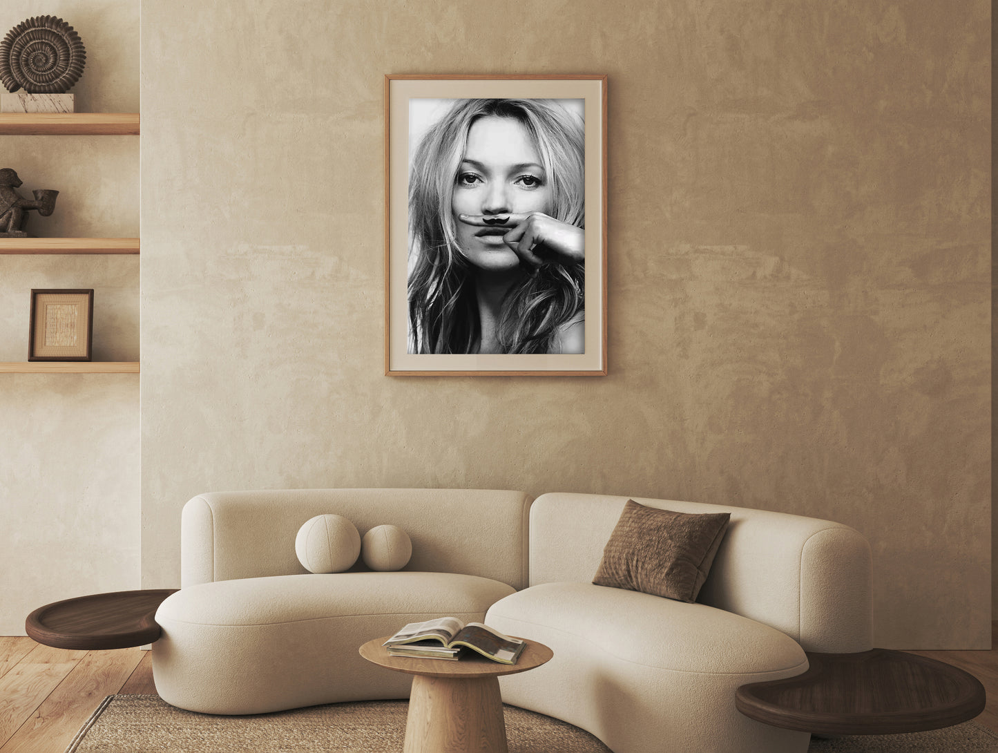 Kate Moss Life Is A Joke Print