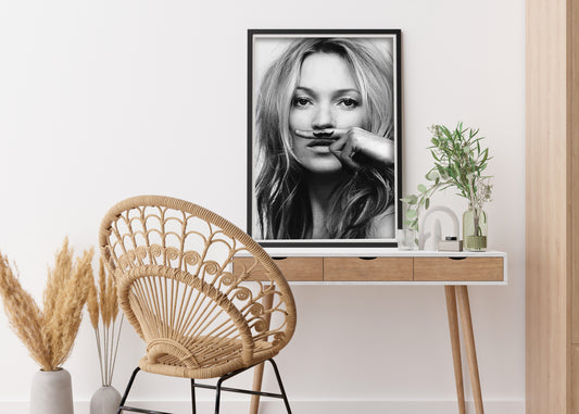 Kate Moss Life Is A Joke Print