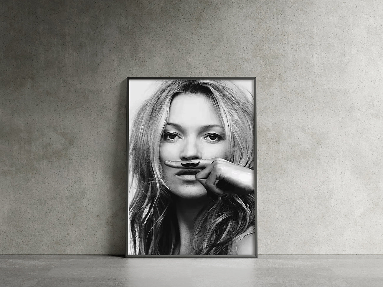 Kate Moss Life Is A Joke Print