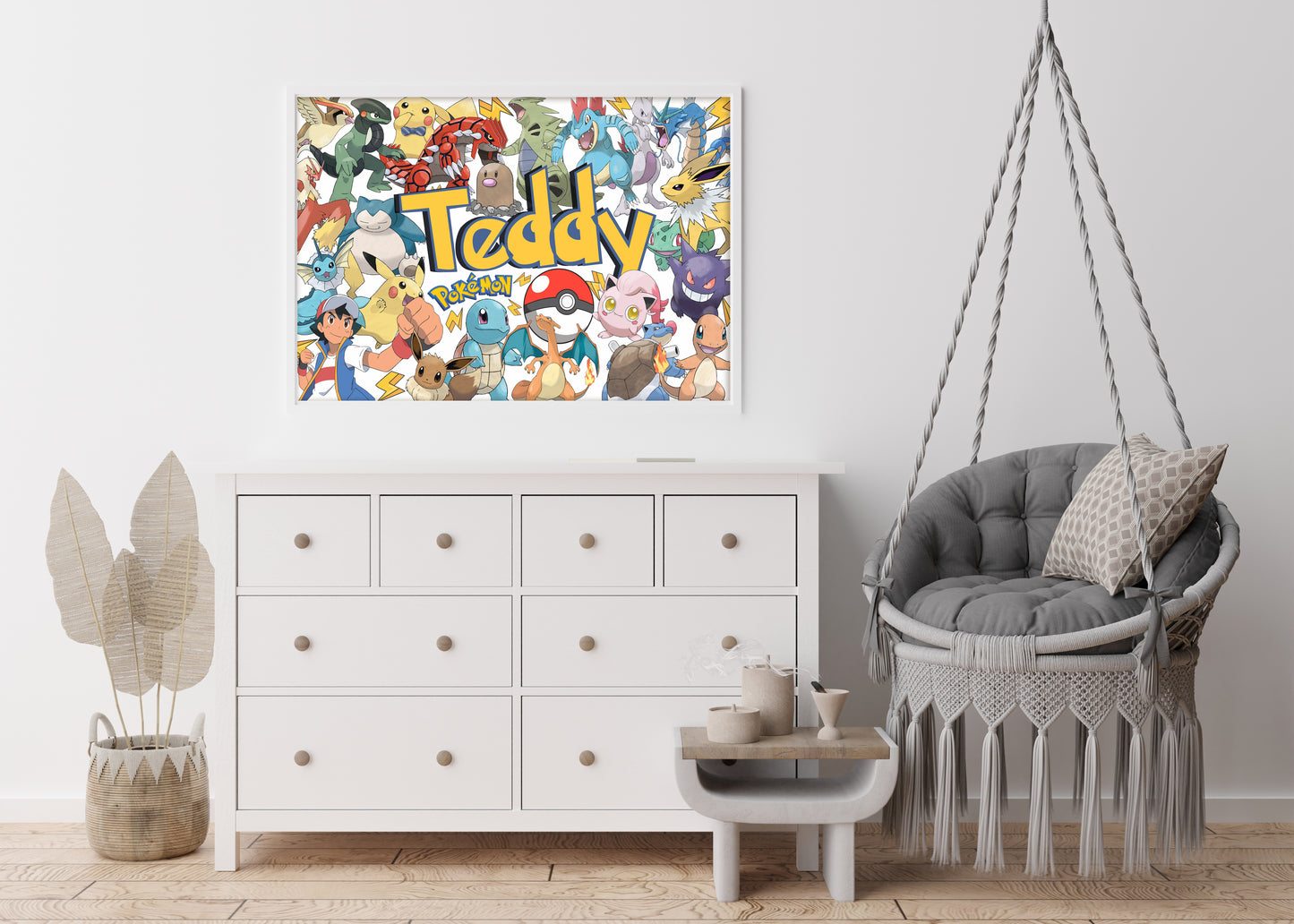 Pokemon Personalised Print