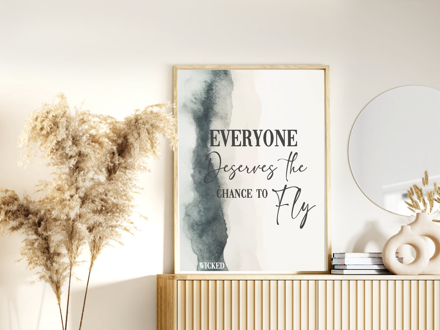 Wicked Quote Print