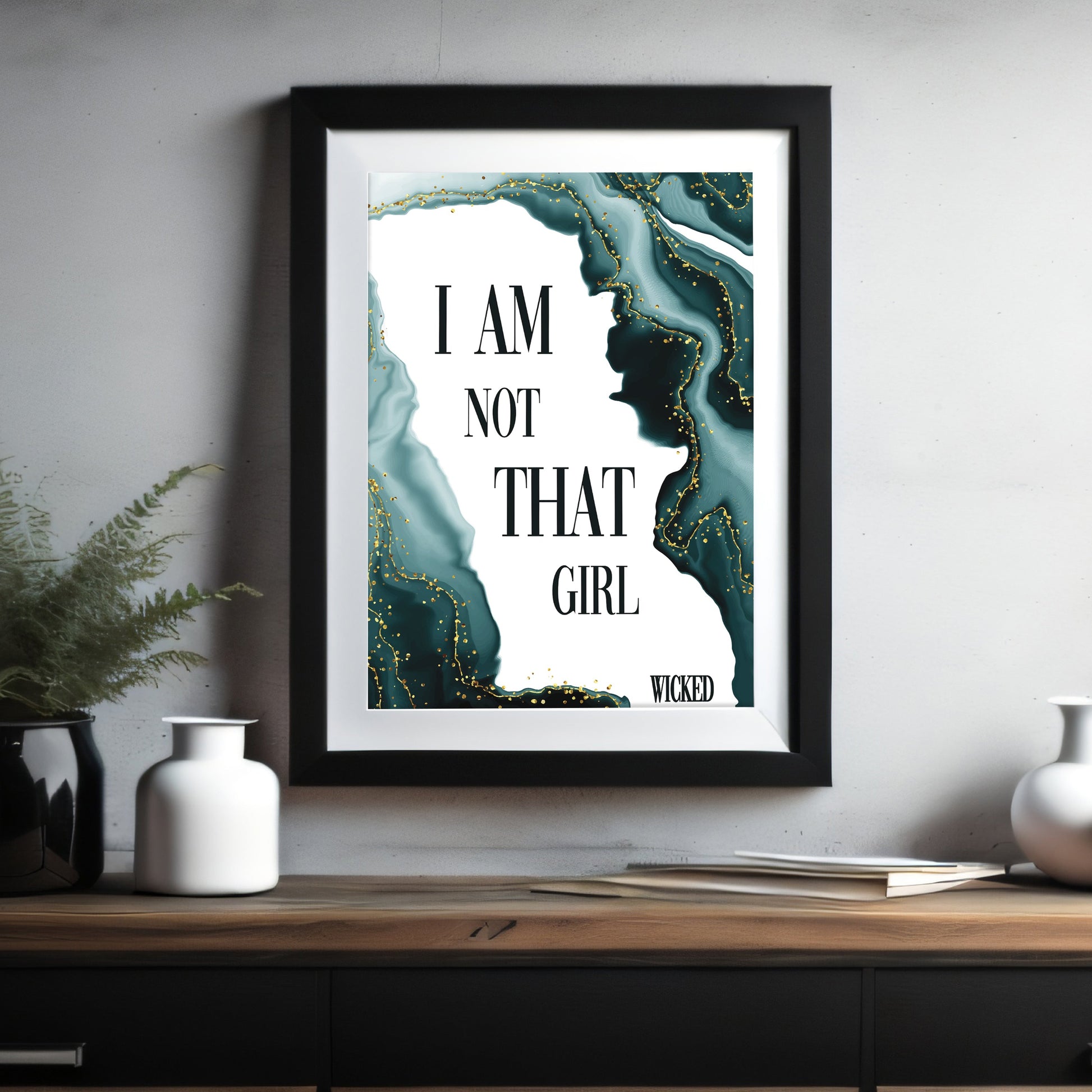 wicked movie quote poster