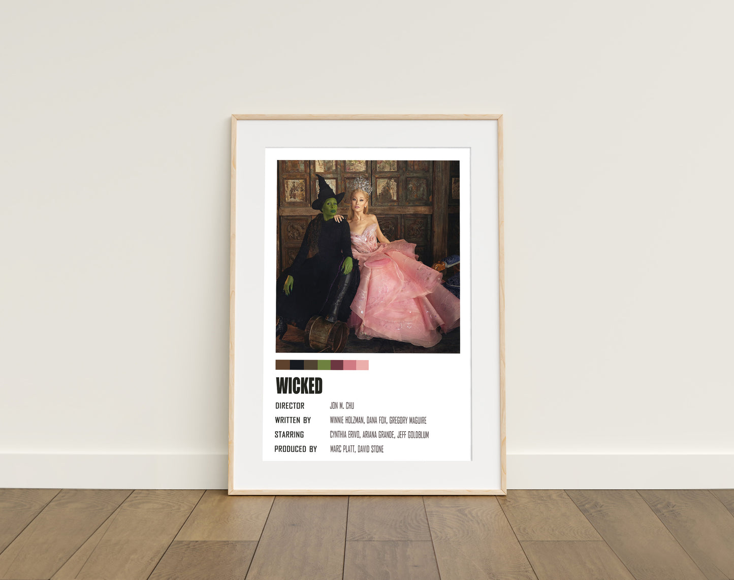 Elphaba and Glinda Poster