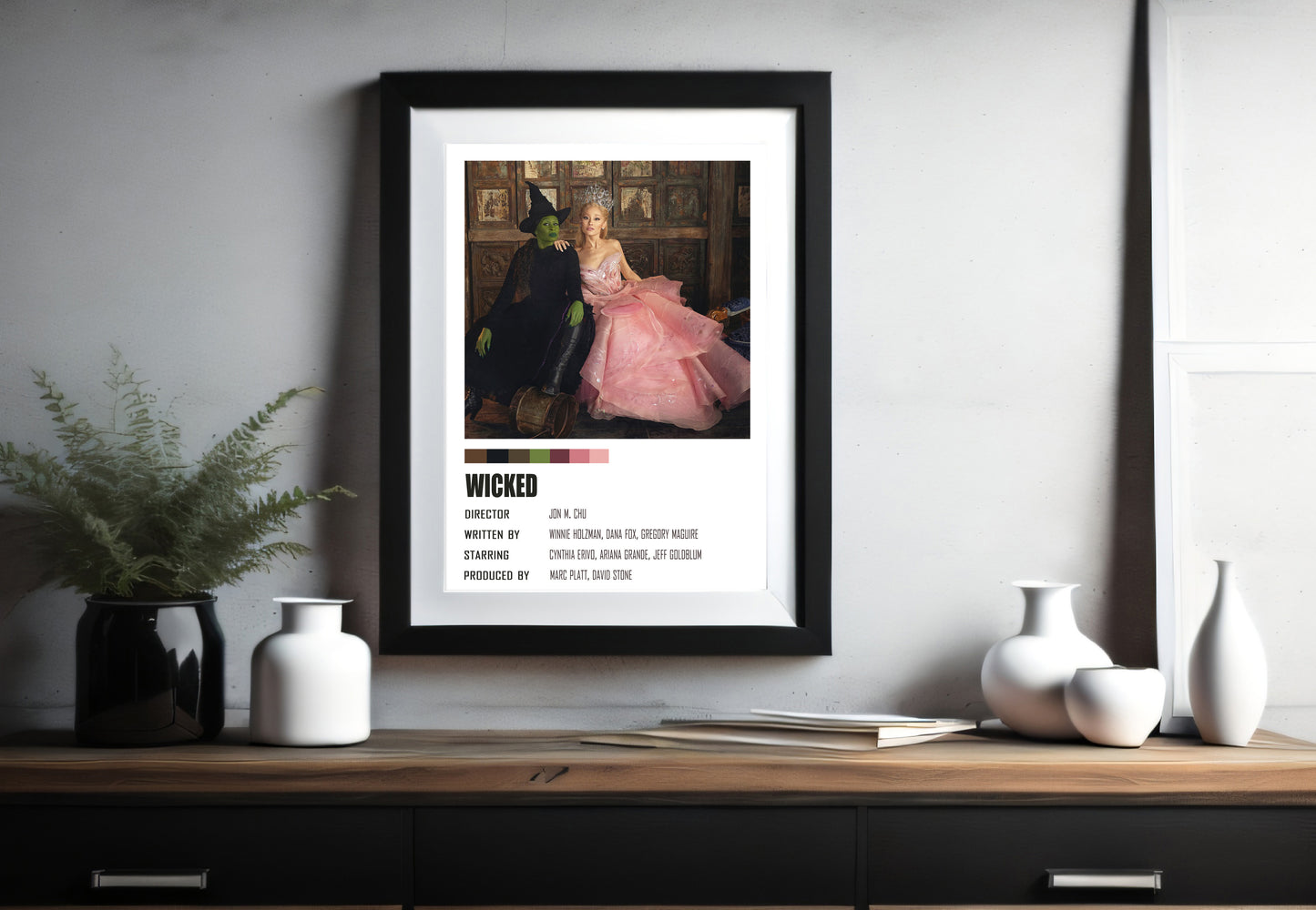 Elphaba and Glinda Poster